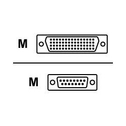 Cisco - Sériový kabel - DB-60 (M) do DB-15 (M) - 3 m - pro Cisco 1600, 4000, 7000