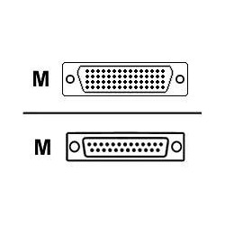 Cisco - Sériový kabel - DB-25 (M) do DB-60 (M) - 3 m - pro Cisco 16XX, 25XX, 36XX, 4500, 4700, 4800, 70XX