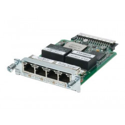 Cisco Clear Channel - Expanzní modul - MLPPP, FRF.16 - 4 porty - T-1 E-1 - pro Cisco 2821 4-pair, 28XX, 28XX V3PN, 29XX, 38XX, 38XX V3PN, 39XX