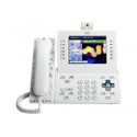 Cisco Unified IP Phone 9971 Slimline - IP video telefon - IEEE 802.11b g a (Wi-Fi) - SIP - víceřádkový - arktická bílá