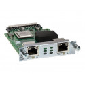 Cisco Third-Generation 2-Port T1 E1 Multiflex Trunk Voice WAN Interface Card - Expanzní modul - EHWIC - 2 porty - T-1 E-1 - pro Cisco 1921, 1921 4-pair, 1921 ADSL2+, 1921 T1, 1941, 2901, 2911, 2921, 2951, 3925, 3945