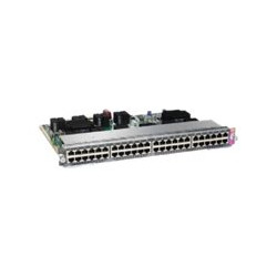 Cisco Catalyst 4500E Series Line Card - Přepínač - 48 x 10 100 1000 - zásuvný modul - pro Catalyst 4507R-E, 4507R-E Data Bundle, 4507R-E PoE Bundle, 4510R-E