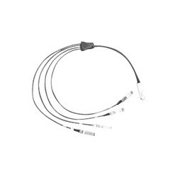 Cisco Direct-Attach Breakout Cable - Síťový kabel - QSFP+ (M) do SFP+ (M) - 5 m - SFF-8431 SFF-8436 SFF-8461 - pasivní - šedá - pro P N: N9K-C93180YC-FX3, N9K-C9336C-FX2-E, NC55-MPA-4H-HX-S=, NC57-24X400G-BA=, UCS-FI-64108