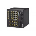 Cisco Industrial Ethernet 2000 Series - Přepínač - řízený - 16 x 10 100 + 2 x kombinované Fast Ethernet SFP + 2 x Fast Ethernet SFP - lze montovat na konzolu DIN