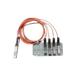 Cisco Direct-Attach Active Optical Cable - Síťový kabel - QSFP (M) do SFP+ (M) - 1 m - aktivní - béžová - pro Nexus 2348, 31XX, 93XX, 93XXX, X97160, X9736; ONE Nexus 32XX, 92XX, 93XXX; UCS C4200