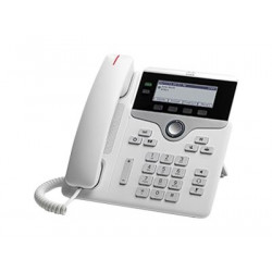 Cisco IP Phone 7821 - Telefon VoIP - SIP, SRTP - 2 linky - bílá