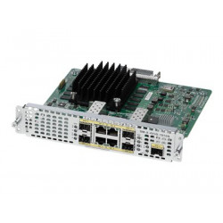 Cisco 4-Port High-Density Gigabit or 1-Port 10 Gigabit Ethernet WAN Service Module - Expanzní modul - enhanced service module (SM-X) - combo Gigabit SFP x 4 + 10 Gigabit SFP+ x 1 - pro Cisco 4451-X; Integrated Services Router 4331, 4351