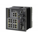 Cisco Industrial Ethernet 4000 Series - Přepínač - řízený - 16 x 10 100 + 4 x kombinace Gigabit SFP - lze montovat na konzolu DIN - DC power - kompatibilní s TAA