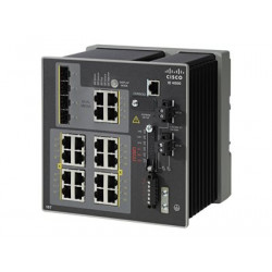 Cisco Industrial Ethernet 4000 Series - Přepínač - řízený - 16 x 10 100 + 4 x kombinace Gigabit SFP - lze montovat na konzolu DIN - DC power - kompatibilní s TAA