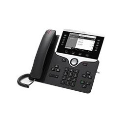 Cisco IP Phone 8811 - Telefon VoIP - SIP, RTCP, RTP, SRTP, SDP - 5 řádků - uhel - kompatibilní s TAA