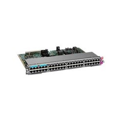 Cisco Catalyst 4500E Series Line Card - Přepínač - 36 x 10 100 1000 (UPOE) + 12 x kombinovaný 10GBase-T - zásuvný modul - UPOE (1440 W)
