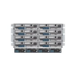 Cisco UCS 5108 Blade Server Chassis SmartPlay Select - Instalovatelný do racku - 6U - až 8 zásuvné moduly (blade) - zdroj napájení - hot-plug 2500 Watt - s 2 x UCS 6324 Fabric Interconnect