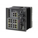 Cisco Industrial Ethernet 4000 Series - Přepínač - řízený - 16 x 10 100 1000 + 4 x kombinace Gigabit SFP - lze montovat na konzolu DIN - DC power - kompatibilní s TAA