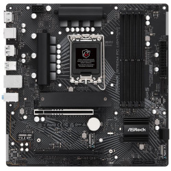 ASRock B760MPG Lightning Intel B760 LGA1700 4x DDR5 3x M.2 HDMI DP USB-C mATX