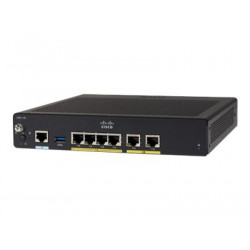 Cisco Integrated Services Router 931 - Směrovač - 4portový switch - GigE - porty WAN: 2