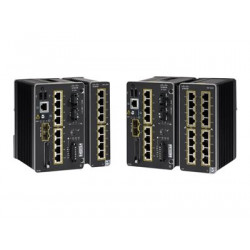 Cisco Catalyst IE3300 Rugged Series - Network Essentials - přepínač - řízený - 10 x 10 100 1000 + 2 x SFP - lze montovat na konzolu DIN - DC power