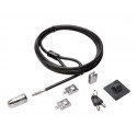 Kensington Desktop and Peripherals Locking Kit 2.0 - Supervisor Keyed - Sada pro bezpečnost systému - 2.44 m