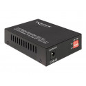 Delock Gigabit Ethernet Media Converter - Konvertor médií s optickými vlákny - GigE - 10Base-T, 100Base-TX, 1000Base-T, 1000Base-X - SFP (mini-GBIC) RJ-45