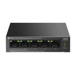 TP-Link LS105GP Switch 1x GLAN, 4x GLAN s PoE+, 65W