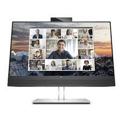 HP E24m G4 Conferencing - E-Series - LED monitor - 23.8" - 1920 x 1080 Full HD (1080p) @ 75 Hz - IPS - 300 cd m2 - 1000:1 - 5 ms - HDMI, DisplayPort, USB-C - reproduktory - stříbrná (stojan), černá hlava