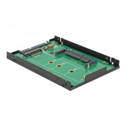 Delock Converter SATA 22 pin  1 x M.2 1 x CFast - Řadič úložiště - M.2 - M.2 Card CFast Card - 600 MBps - SATA 6Gb s
