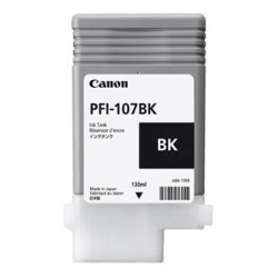Canon originální ink PFI107BK, black, 130ml, 6705B001, - prošlá expirace (2022)