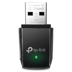 TP-Link Archer T3U AC 1300 Dual Band Wireless USB klient 400Mbps 2,4GHz 867Mbps 5GHz, USB 3.0