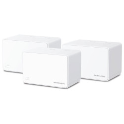 TP-Link Mercusys Halo H90X(3-pack) WiFi systém, WiFi 6, AX6000, 1x 2,5GLAN, 2x GLAN