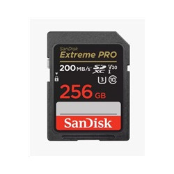 SanDisk SDXC karta 256GB Extreme PRO (200 MB s Class 10, UHS-I U3 V30)