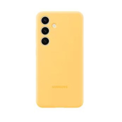Samsung Silikonový Zadní kryt S24, žlutý