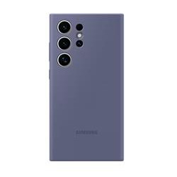 Samsung Silikonový Zadní kryt S24 ULTRA, fialový