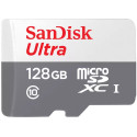 SanDisk Ultra 128GB microSDXC CL10 UHS-I Rychlost až 100MB s
