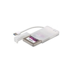 i-tec USB 3.0 MySafe Easy, rámeček na externí pevný disk 6.4 cm 2.5" pro SATA I II III HDD SSD, bílý