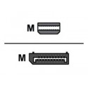 AMD - Adaptér DisplayPort - Mini DisplayPort (M) do DisplayPort (M)