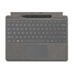 Microsoft Surface Pro Signature Keyboard+Pen Com, German, Platinum