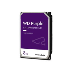 WD, HDD Purple 8TB 3.5 SATA 6Gbs 256MB