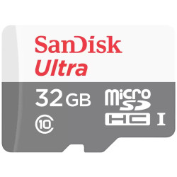 SanDisk Ultra 32GB microSDHC CL10 UHS-I Rychlost až 100MB s