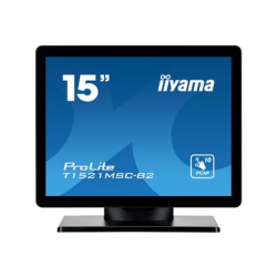 Iiyama ProLite T1521MSC-B2 LCD TN 15" 1024 x 768 8ms 325nitů 800:1 60Hz Dotyk Repro Černá