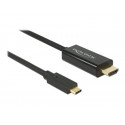Delock - Externí video adaptér - USB-C - DisplayPort - černá - maloobchod
