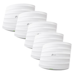 TP-Link EAP245, 5-pack - stropní AC1750 Dual Band Wi-Fi AP, 2x RJ45, Wi-Fi standardy a b g n ac