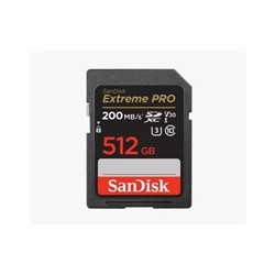 SanDisk SDXC karta 512GB Extreme PRO (200 MB s Class 10, UHS-I U3 V30)