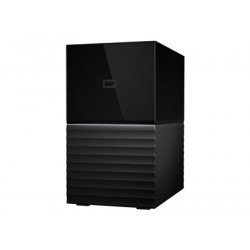 WD My Book Duo WDBFBE0160JBK - Pole pevných disků - 16 TB - 2 zásuvky - HDD 8 TB x 2 - USB 3.1 (externí)