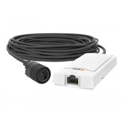 AXIS P1245 - Síťová bezpečnostní kamera - barevný - 1920 x 1080 - 1080p - objektiv fixed iris - varifokální - LAN 10 100 - MPEG-4, MJPEG, H.264 - PoE