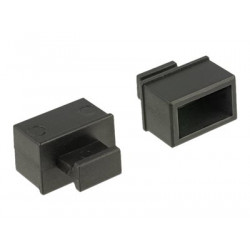 Delock Dust Cover for SFP - Krytka proti prachu - černá (balení 10)