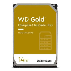 WD Gold Enterprise WD142KRYZ 14TB 3,5” 512MB cache 7200 RPM SATAIII 600 262 MB s CMR
