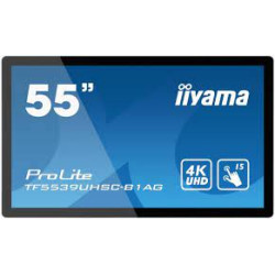IIYAMA TF5539UHSC-B1AG LCD IPS/PLS 55", 3840 x 2160, 8 ms, 500 cd, 1 100:1, 60 Hz, 24/7  (TF5539UHSC-B1AG)