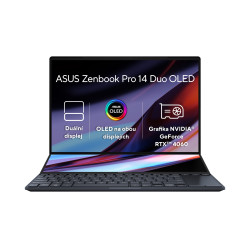 ASUS Zenbook Pro Duo 14 OLED UX8402VV 14,5" I9-13900H 32 GB 2 TB NVIDIA GeForce RTX 4060 8 GB Windows 11 Pro