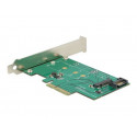 Delock - Řadič úložiště - mSATA - eSATA 6Gb s, PCIe x4