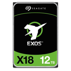SEAGATE Exos X18 12TB HDD ST12000NM000J SATA 3,5" 7200 rpm 256MB 512E 4KN