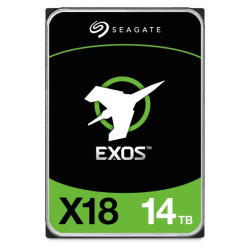 SEAGATE Exos X18 14TB HDD ST14000NM000J SATA 3,5" 7200 rpm 256MB 512E 4KN